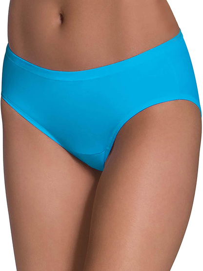 Fruit of the Loom Women'S Tag Free Cotton Hipster Panties (Regular & plus Size) Apparel & Accessories > Clothing > Underwear & Socks > Underwear Fruit Of The Loom   