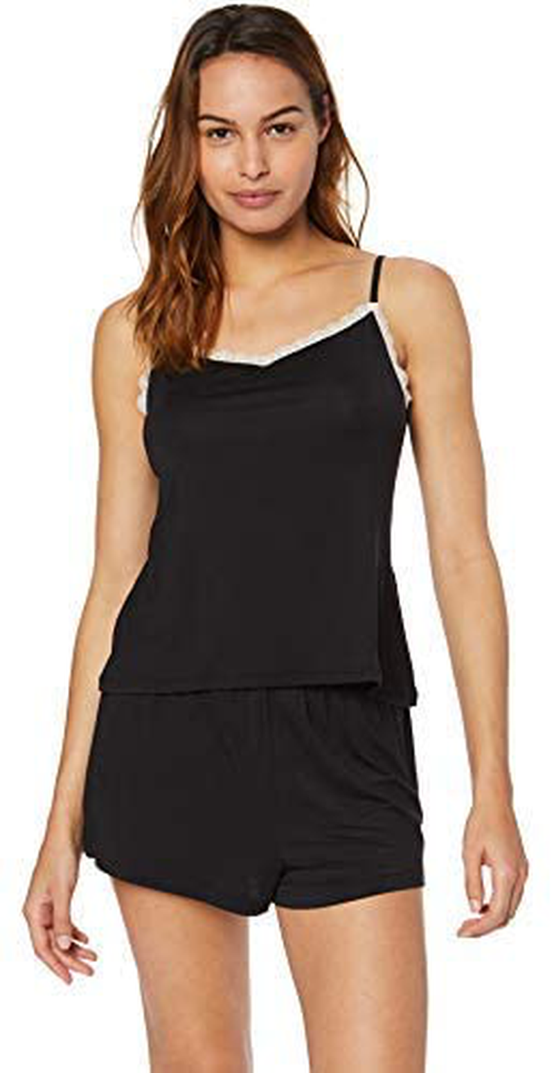 Iris & Lilly Women'S Cami Modal Pajama Set Apparel & Accessories > Clothing > Sleepwear & Loungewear Kylie Max   
