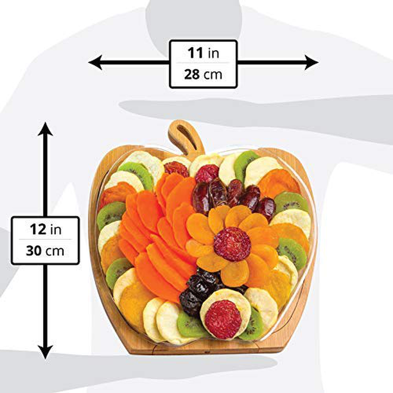 Dried Fruit Gift Basket – Healthy Gourmet Snack Box - Holiday Food Tray - Variety Snacks - Great for Birthday, Sympathy, Thanksgiving, Mother’s and Father’s Day, Christmas, or Corporate Tray - Bonnie & Pop Arts & Entertainment > Party & Celebration > Gift Giving BONNIE AND POP   