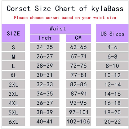 Kylabess Women'S plus Size Bustier Corset Top Sexy Satin Waist Cincher Lace up Boned Lingerie Apparel & Accessories > Clothing > Underwear & Socks > Lingerie KylaBess   