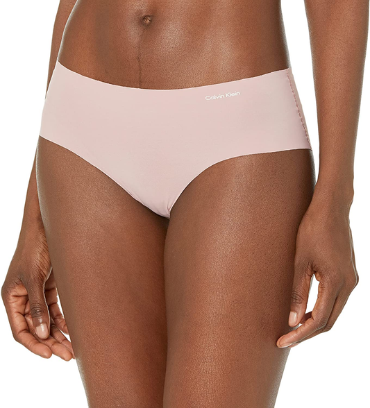 Calvin Klein Women'S Invisibles Hipster Multipack Panty Apparel & Accessories > Clothing > Underwear & Socks > Underwear Calvin Klein Fresh Pink Large 