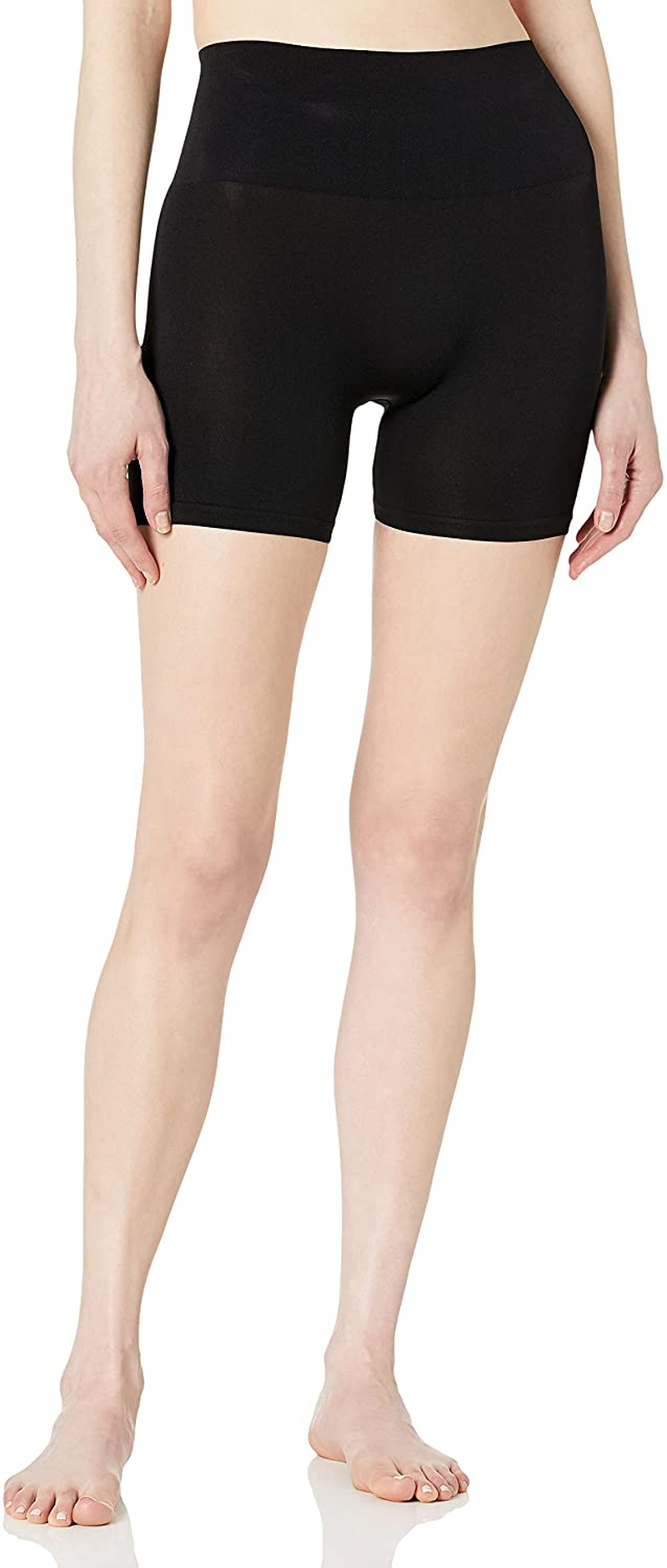 No Nonsense Women'S Seamless Slip Short Apparel & Accessories > Clothing > Underwear & Socks > Shapewear No Nonsense Black Medium 