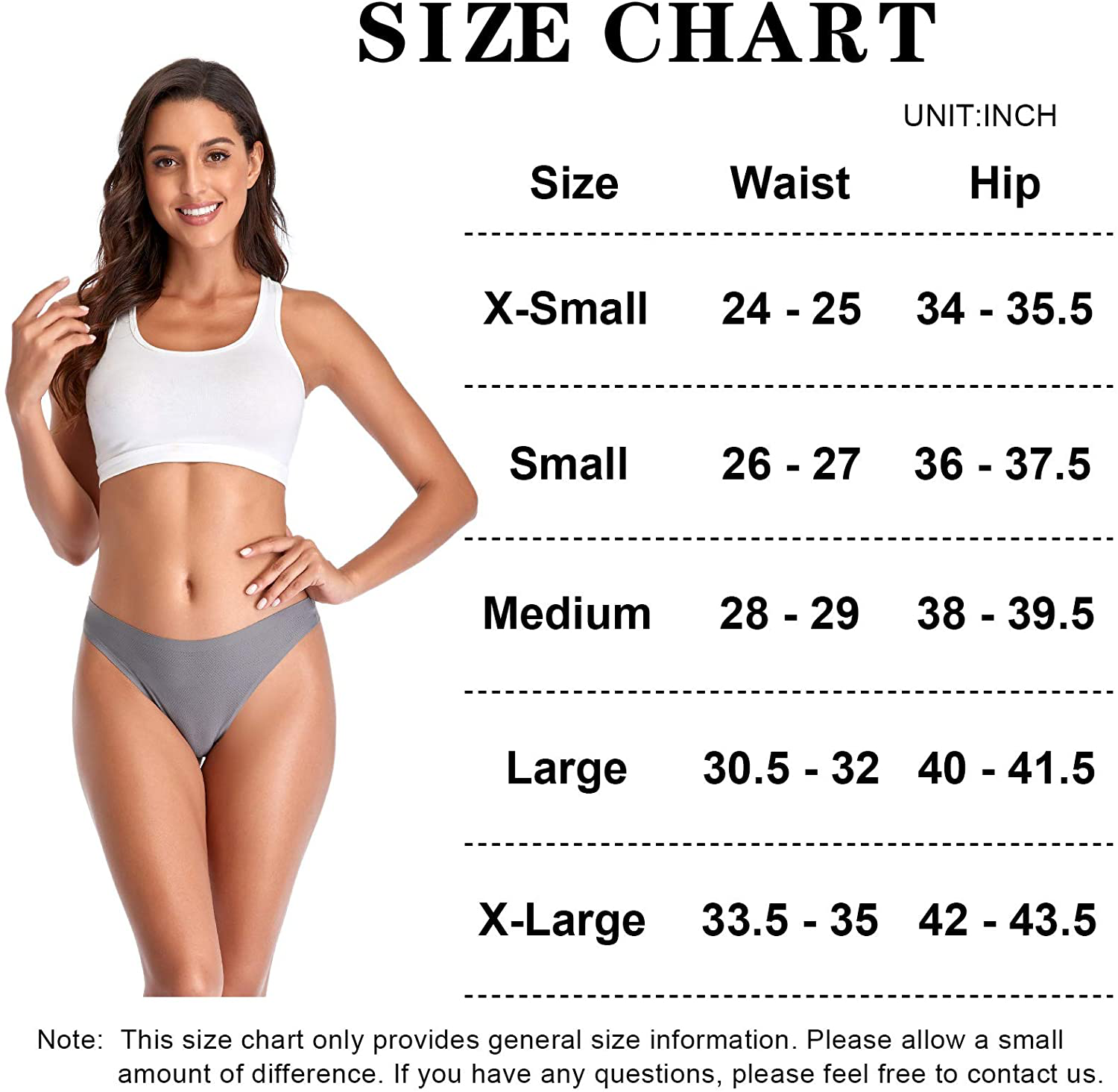 Thong underwear for women,No Show Breathable Cotton Womens Thongs Underwear Seamless Thongs for Women Apparel & Accessories > Clothing > Underwear & Socks > Underwear QOVOQ   
