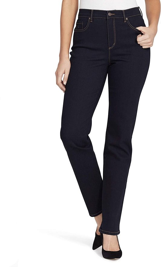 Gloria Vanderbilt Women'S Classic Amanda High Rise Tapered Jean Apparel & Accessories > Clothing > Underwear & Socks > Underwear Gloria Vanderbilt Rinse Noir 14 Tall 