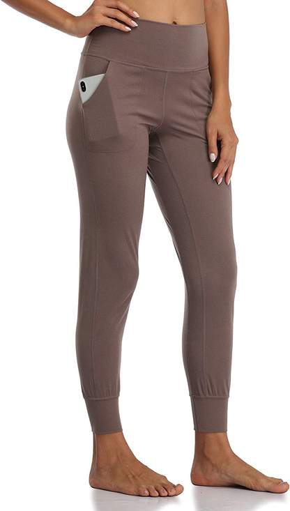 Colorfulkoala Women'S High Waisted Joggers with Pockets Full Length Sweatpants & Lounge Pants Apparel & Accessories > Clothing > Activewear Kylie Max   
