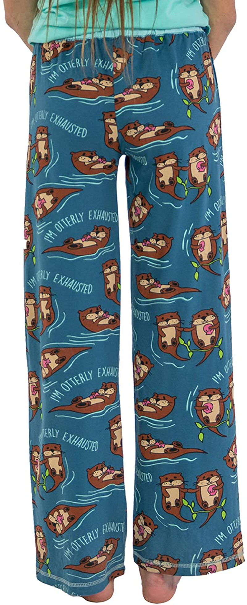 Lazy One Fitted Pajamas for Women, Cute Pajama Pants and Top Separates Apparel & Accessories > Clothing > Sleepwear & Loungewear > Pajamas Kylie Max   