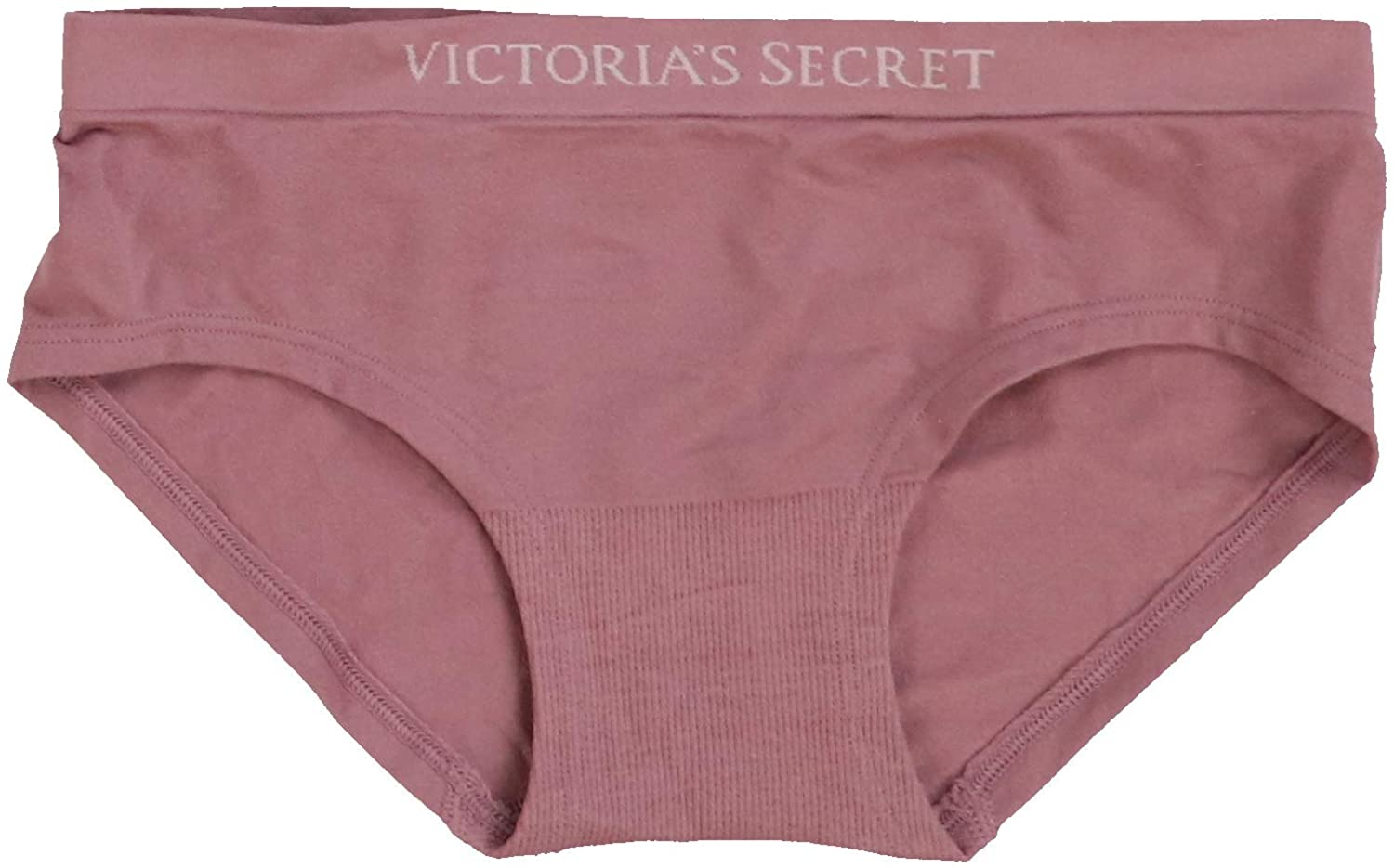 Victoria'S Secret Panties Seamless Hiphugger with Shimmer Waistband Apparel & Accessories > Clothing > Underwear & Socks > Underwear Victoria's Secret Dusty Mauve X-Small 