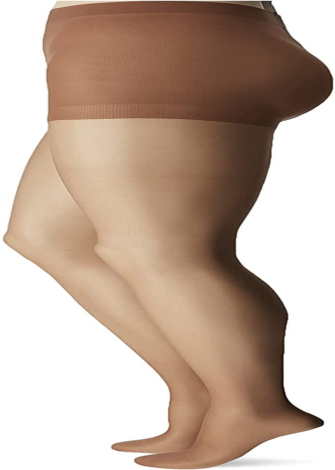 Hanes Women'S Control Top Sheer Toe Silk Reflections Panty Hose Apparel & Accessories > Clothing > Underwear & Socks > Shapewear Hanes   