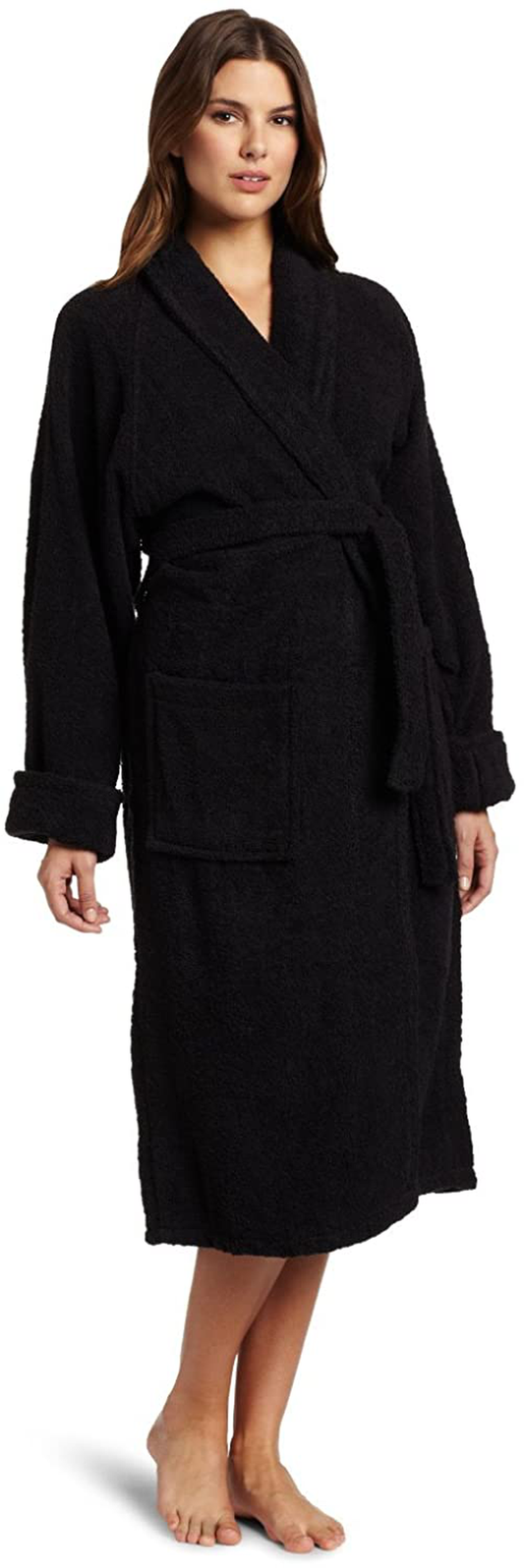 SUPERIOR Cotton Unisex Terry Bathrobe for Woman and Man, Soft SPA Robes Apparel & Accessories > Clothing > Sleepwear & Loungewear > Robes Kylie Max   