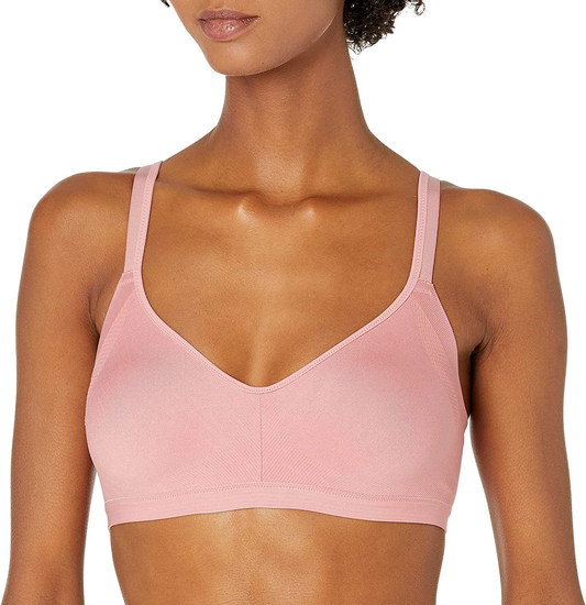 Warner's Women's Easy Does It No Bulge Wire-Free Bra Apparel & Accessories > Clothing > Underwear & Socks > Bras Warner's Brandied Apricot X-Small 