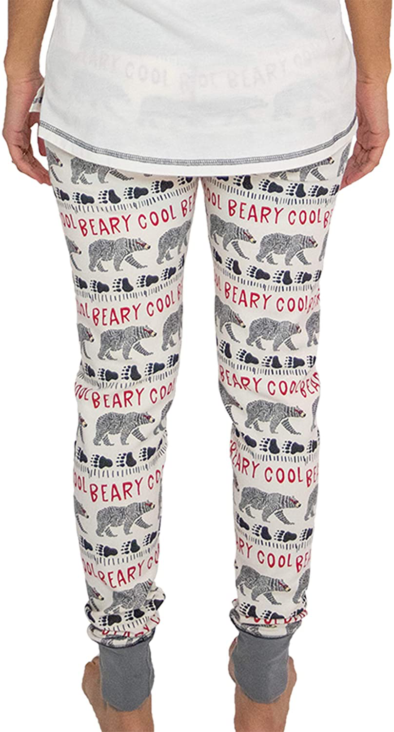 Lazy One Women'S Leggings and Tees, Pajama Separates, Cozy Loungewear for Women Apparel & Accessories > Clothing > Sleepwear & Loungewear > Pajamas Kylie Max   