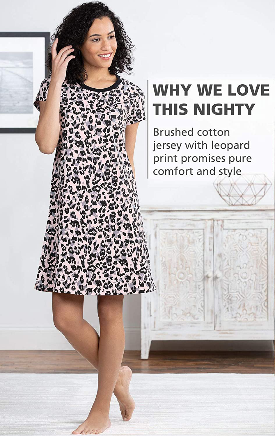 Pajamagram Short Sleeve Pullover Nightgown - Women Apparel & Accessories > Clothing > Dresses Kylie Max   