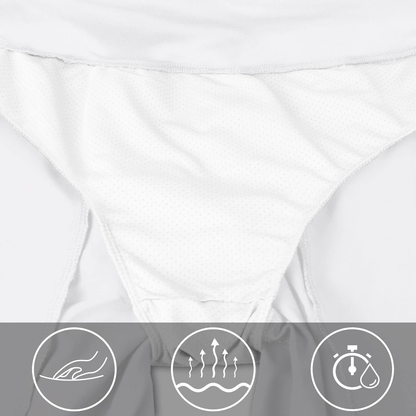 BALEAF Women'S 7 Inches Long Running Shorts with Liner Lounge Sport Gym Shorts Back Zipper Pocket Apparel & Accessories > Clothing > Shorts Kylie Max   