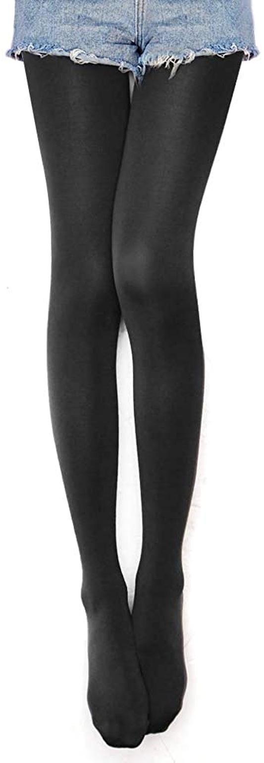 VERO MONTE 80D Opaque Tights for Women - 80 Denier Pantyhose Solid Footed Tights Apparel & Accessories > Clothing > Underwear & Socks > Shapewear VERO MONTE [1 Pack] Black - Opaque & Stretchy Small-Medium 