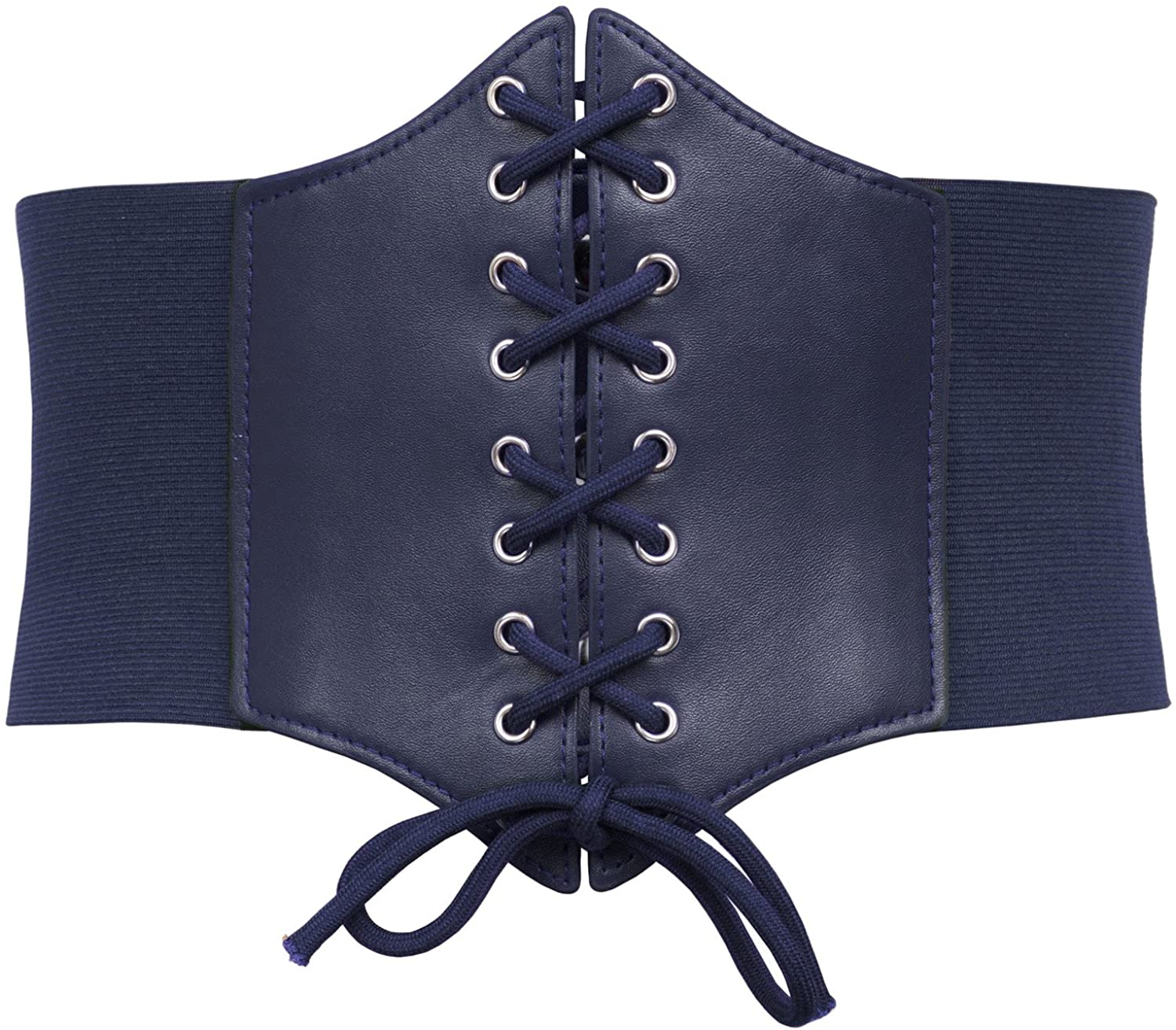 GRACE KARIN Lace-Up Cinch Belt Tied Corset Elastic Waist Belt Apparel & Accessories > Clothing Accessories > Belts GRACE KARIN   