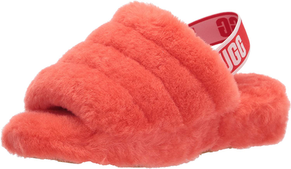 UGG Women's Fluff Yeah Slide Slipper Arts & Entertainment > Party & Celebration > Gift Giving UGG Red Currant 6 