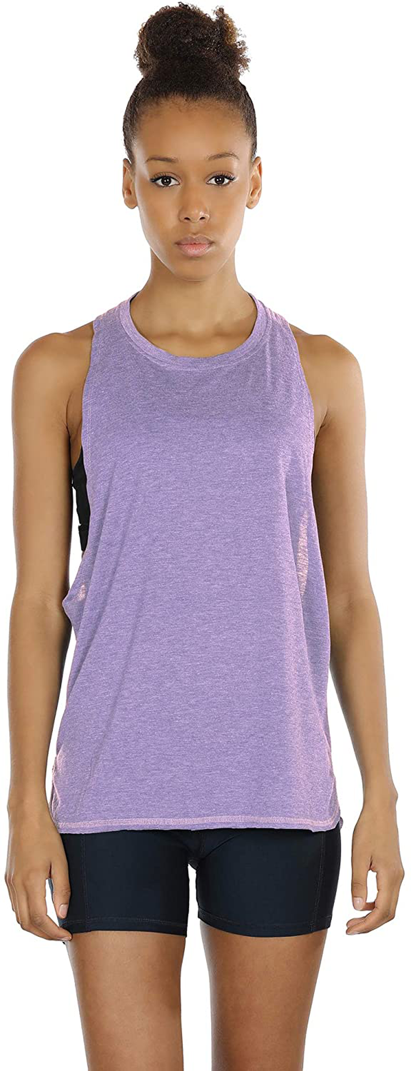 Icyzone Workout Tank Tops for Women - Running Muscle Tank Sport Exercise Gym Yoga Tops Athletic Shirts(Pack of 3) Apparel & Accessories > Clothing > Activewear Kylie Max   