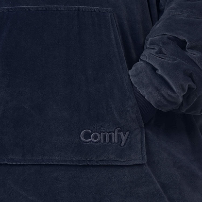 THE COMFY Original | Oversized Microfiber & Sherpa Wearable Blanket, Seen On Shark Tank, One Size Fits All Blue Arts & Entertainment > Party & Celebration > Gift Giving THE COMFY   