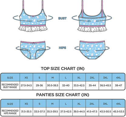 Littleforbig Lacy Trim Women Nightwear Strap Sleepwear Cami Top Shorts Lingerie Bralette Loungewear Set - Snuggle Bunny Apparel & Accessories > Clothing > Sleepwear & Loungewear Kylie Max   