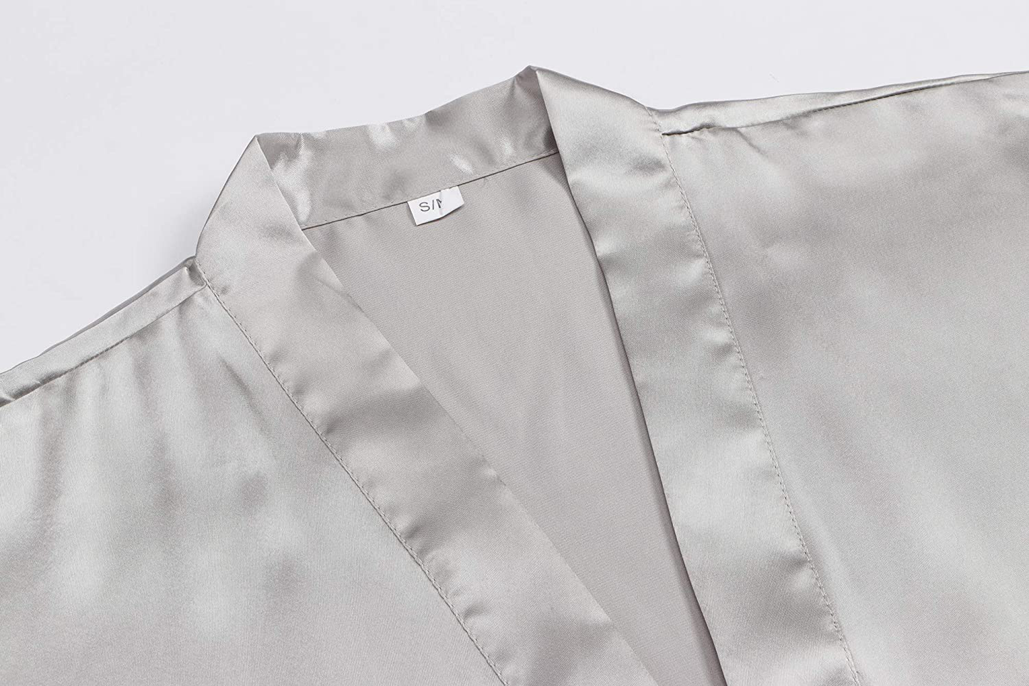 Old-To-New Women‘S Short Silk Kimono Robes Nightgown Satin Bathrobe Wedding Party Robe Apparel & Accessories > Clothing > Sleepwear & Loungewear > Robes Old-to-new   