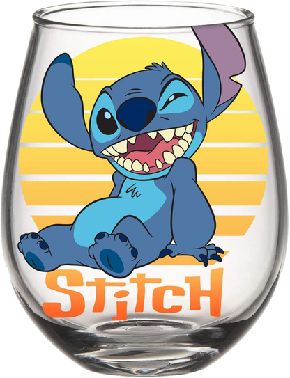 Silver Buffalo Friends You're the Rachel Stemless Drinking Glass, 1 Count (Pack of 1), Clear Arts & Entertainment > Party & Celebration > Gift Giving Silver Buffalo Disney's Stitch Sunset Boxed  