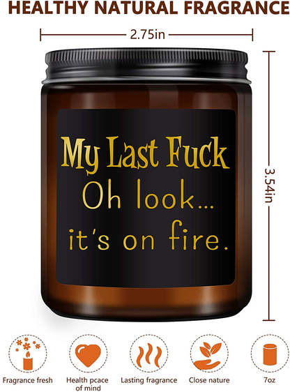 KLL Lavender Scented Funny Candles- Funny Gifts for Women, Men, Friend- Gift for Her, Him- BFF Gifts- Candle Gifts- Valentines Day Gifts for Him, Boyfriend- Christmas Day Gifts (7oz) Arts & Entertainment > Party & Celebration > Gift Giving KLL   