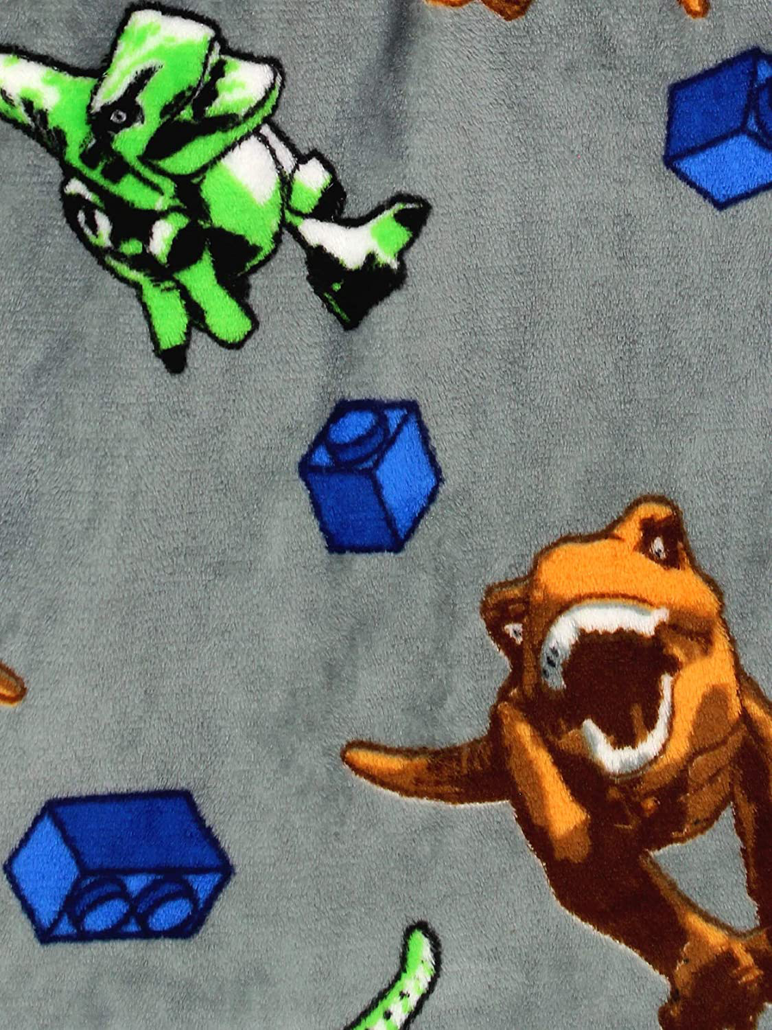 Lego Jurassic World Dinosaur Boys Fleece Bathrobe Robe Apparel & Accessories > Clothing > Sleepwear & Loungewear > Robes Kylie Max   
