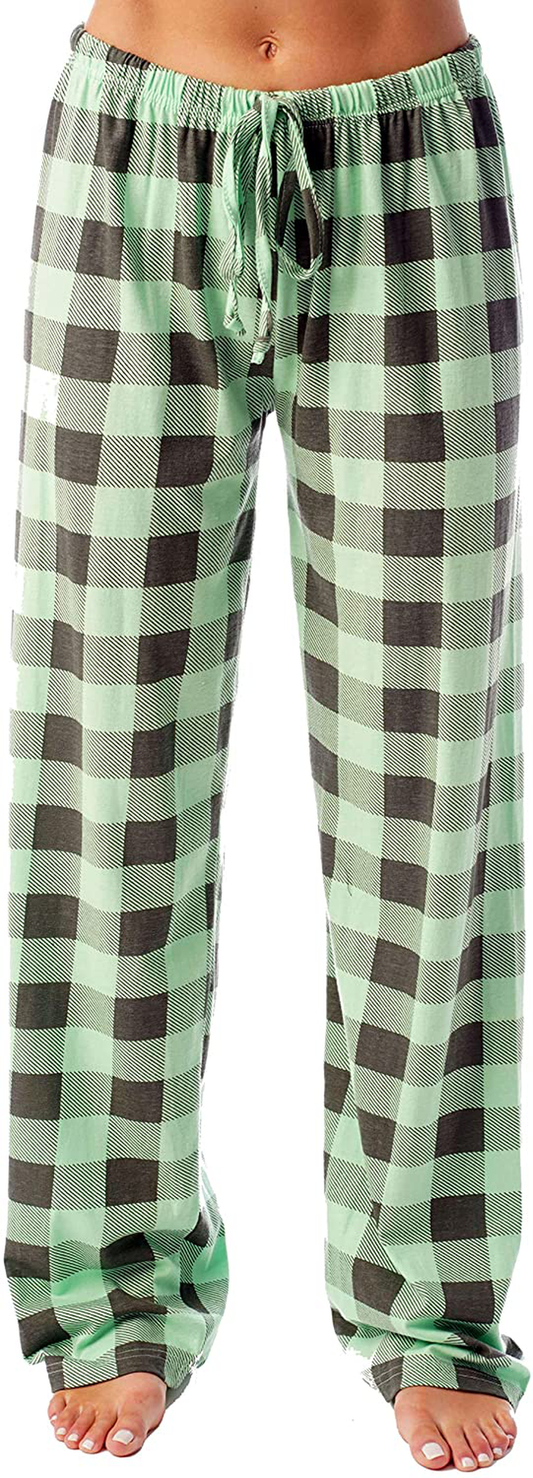 Just Love Women Buffalo Plaid Pajama Pants Sleepwear Apparel & Accessories > Clothing > Sleepwear & Loungewear > Pajamas Kylie Max   