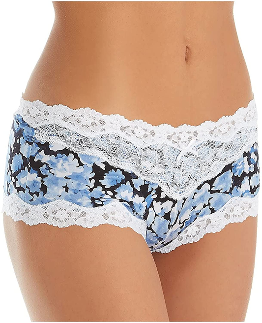Maidenform Women'S Sexy Must Have Cheeky Hipster Apparel & Accessories > Clothing > Underwear & Socks > Underwear Maidenform Denim/Water Flower 5 