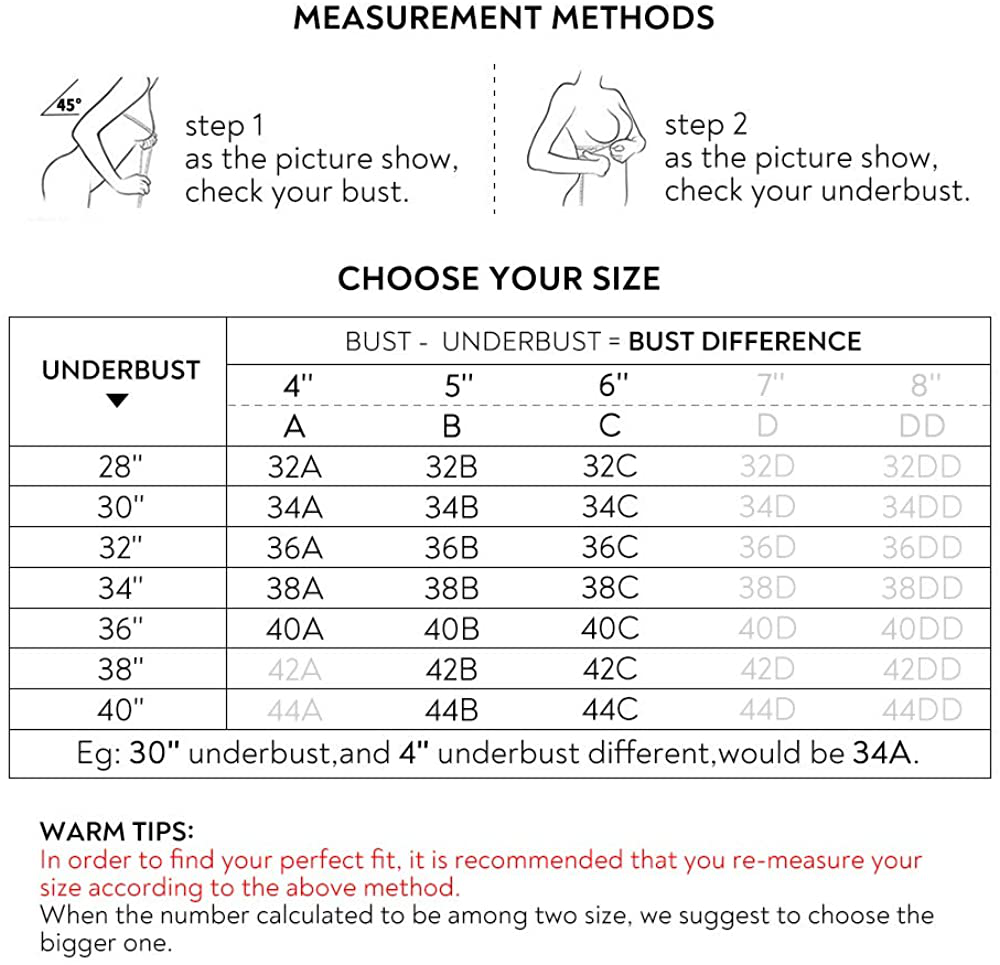 FallSweet Padded Push Up Lace Bras for 34A to 44C Underwire Apparel & Accessories > Clothing > Underwear & Socks > Bras FallSweet   