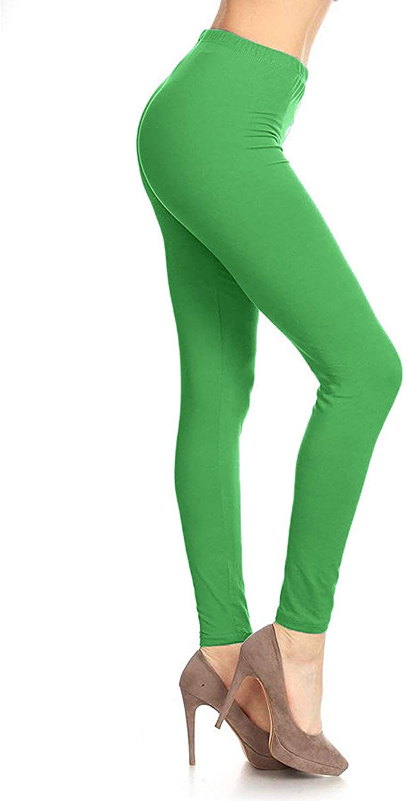 Leggings Depot Cotton Women'S Premium Quality Ultra Soft Solid Leggings Apparel & Accessories > Clothing > Underwear & Socks > Shapewear LEGGINGS DEPOT   