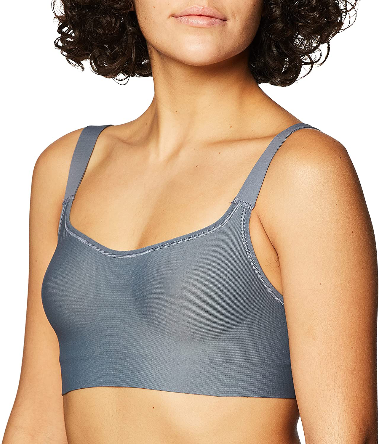 Hanes Women'S Reversible Smoothtec Wirefree Bra MHG550 Apparel & Accessories > Clothing > Underwear & Socks > Bras Kylie Max   