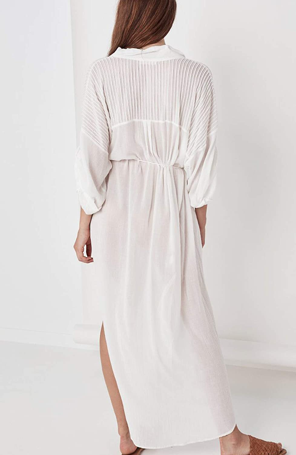 Wander Agio Womens Bikini Cover Ups Beach Casual Dress Coverup Swimsuits Long Cardigan Bohemia Apparel & Accessories > Clothing > Swimwear Kylie Max   