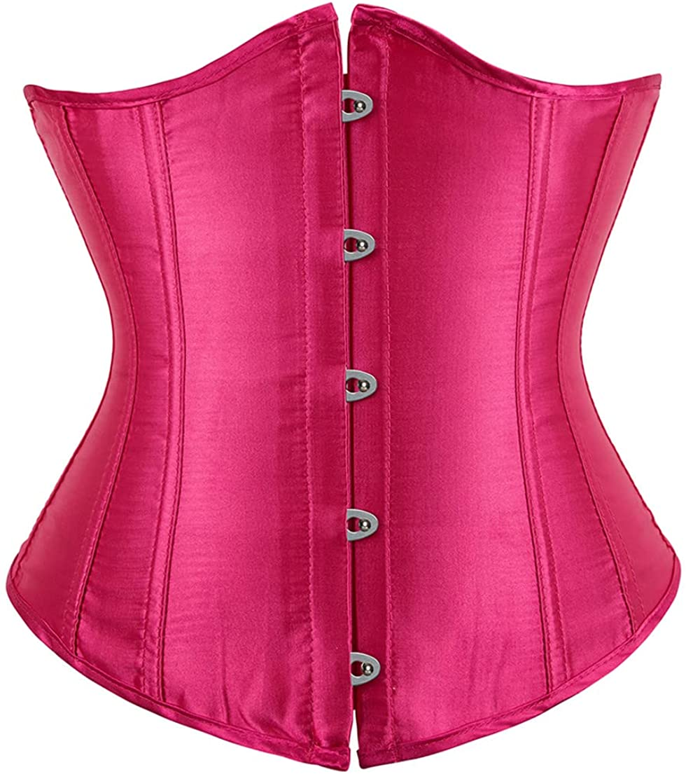 Frawirshau Women'S 9427 Lace up Boned Underbust Waist Trainer Corset Apparel & Accessories > Clothing > Underwear & Socks > Lingerie frawirshau   