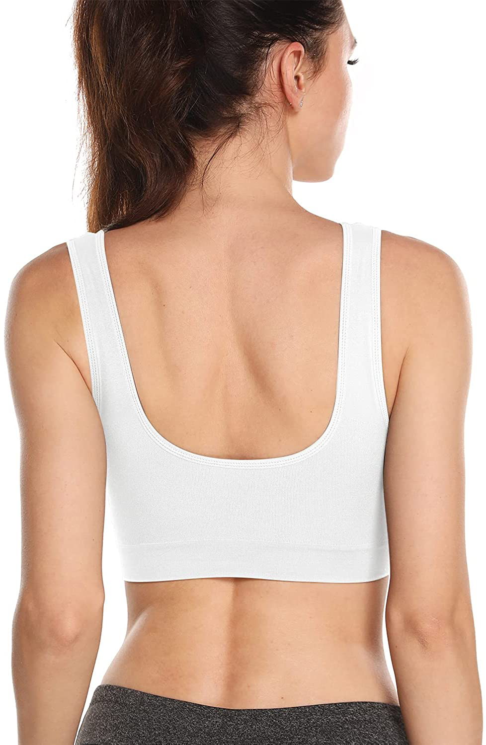 Onory 3 Pack Sports Bras for Women Wirefree Padded Workout Yoga Gym Fitness Bra Apparel & Accessories > Clothing > Underwear & Socks > Bras Kylie Max   