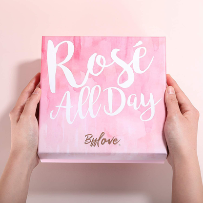 Spa Gifts for Women, Bath Gift Set with Rose Scent Gift Baskets for Women, Spa Kit Include Essential Oil, Bath Salt, Salt Scrub, Soap, Bath Petals, Christmas Gift Box for Her, 5 Pcs Spa Set Arts & Entertainment > Party & Celebration > Gift Giving # BFFLOVE   