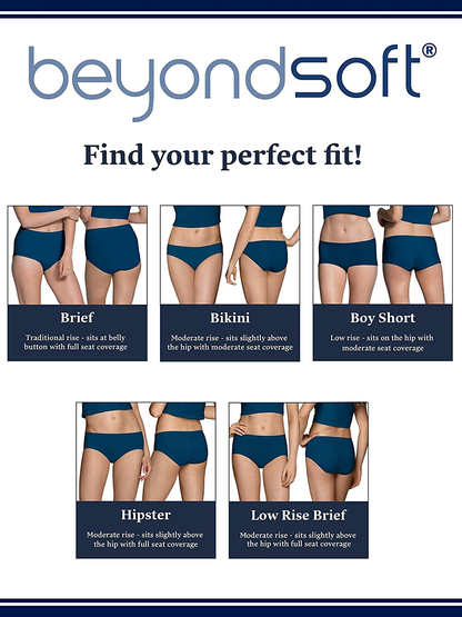 Fruit of the Loom Women'S Underwear Beyondsoft Panties (Regular & plus Size) Apparel & Accessories > Clothing > Underwear & Socks > Underwear Fruit of the Loom   