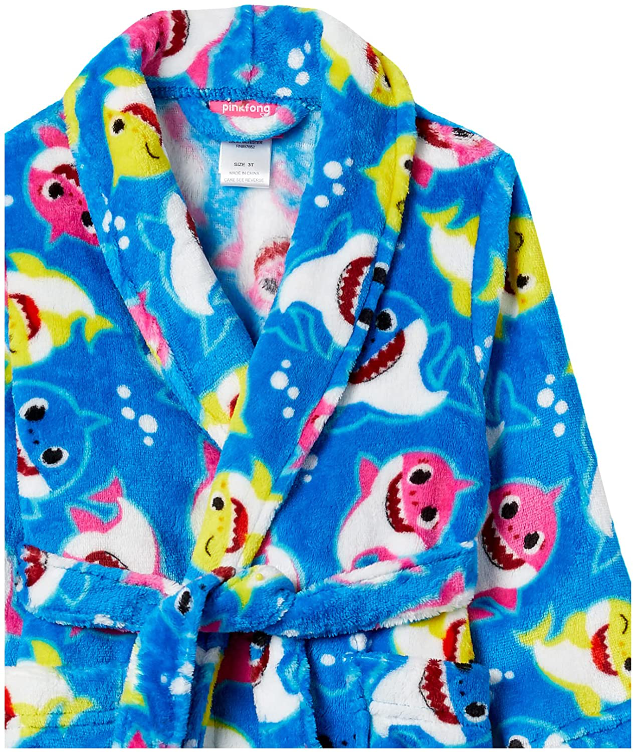 Nickelodeon Boys Baby Shark Robe Apparel & Accessories > Clothing > Sleepwear & Loungewear > Robes Kylie Max   