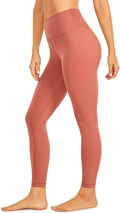CRZ YOGA Women's Naked Feeling Yoga Pants 25 Inches - 7/8 High Waisted Workout Leggings Apparel & Accessories > Clothing > Activewear CRZ YOGA   