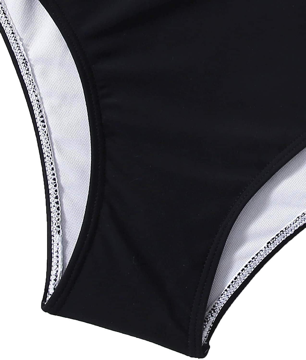 Sweatyrocks Women'S Bathing Suits One Shoulder Cutout One Piece Swimsuit Swimwear Monokini Apparel & Accessories > Clothing > Swimwear Kylie Max   