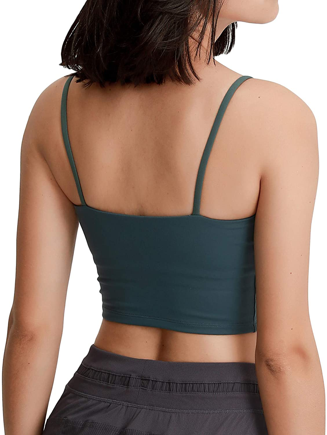 Lemedy Women Padded Sports Bra Fitness Workout Running Shirts Yoga Tank Top Apparel & Accessories > Clothing > Underwear & Socks > Bras Kylie Max   