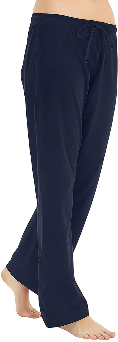 U2SKIIN Womens Cotton Pajama Pants, Comfortable Pajama Pants for Lounge Soft Lightweight Sleep Pj Bottoms for Women Apparel & Accessories > Clothing > Sleepwear & Loungewear > Pajamas Kylie Max   