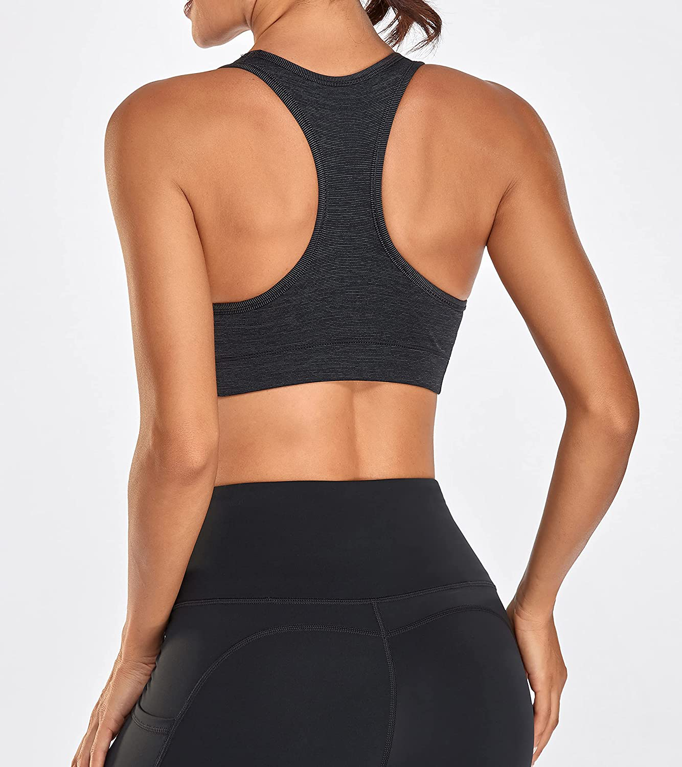 Oalka Women'S Racerback Sports Fitness Support Workout Running Bras Apparel & Accessories > Clothing > Underwear & Socks > Bras Kylie Max   