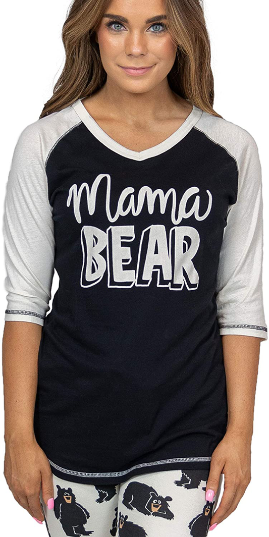 Lazy One Women'S Leggings and Tees, Pajama Separates, Cozy Loungewear for Women Apparel & Accessories > Clothing > Sleepwear & Loungewear > Pajamas Kylie Max   
