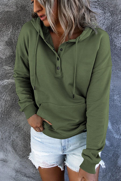 Ezymall Womens Casual Hoodies Pullover Tops Drawstring Long Sleeve Sweatshirts Fall Clothes with Pocket Apparel & Accessories > Clothing > Activewear Kylie Max   