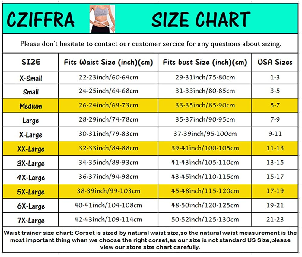 Black Corset Top Waist Trainer Corsets for Women Body Shaper Bustiers Lingerie Renaissance Costume Apparel & Accessories > Clothing > Underwear & Socks > Lingerie CZIFFRA   