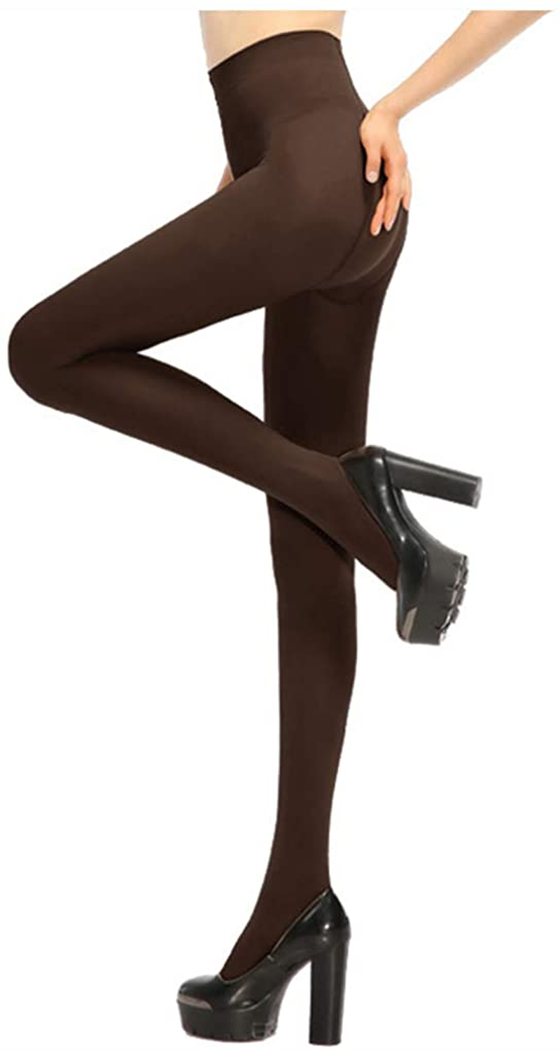 Women Tight,Ladies Tights,Womens Opaque Pantyhose Lady Black Leggings Apparel & Accessories > Clothing > Underwear & Socks > Shapewear KalaBear 1pair-coffee One Size 