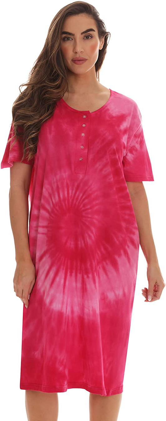 Just Love Short Sleeve Nightgown Sleepwear Apparel & Accessories > Clothing > Sleepwear & Loungewear > Nightgowns Kylie Max   