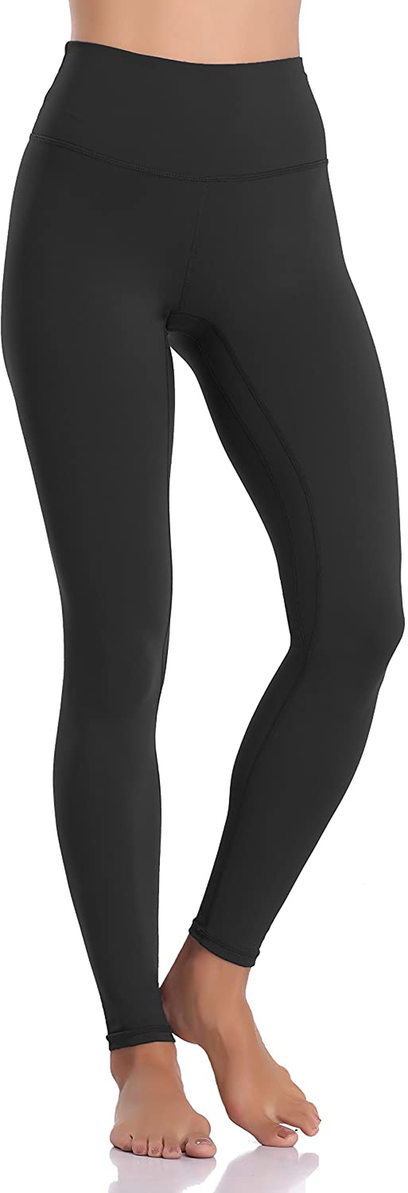 Colorfulkoala Women's Buttery Soft High Waisted Yoga Pants Full-Length Leggings Apparel & Accessories > Clothing > Activewear Colorfulkoala Black Large 