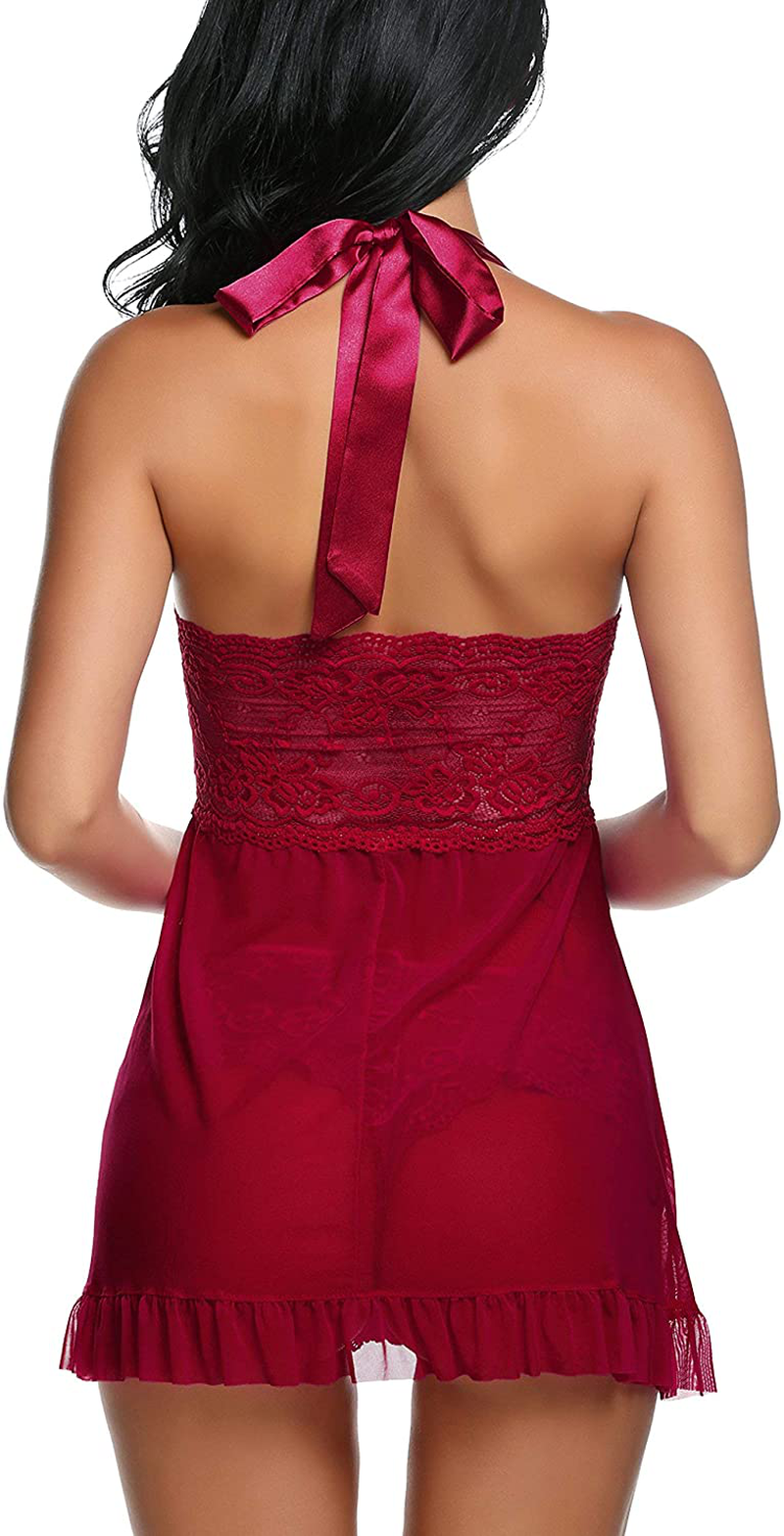 Avidlove Lingerie for Women Lace Babydoll Dress Bridal Langerie Maternity Negligee plus Size Lingerie S-5XL Apparel & Accessories > Clothing > Underwear & Socks > Lingerie Kylie Max   